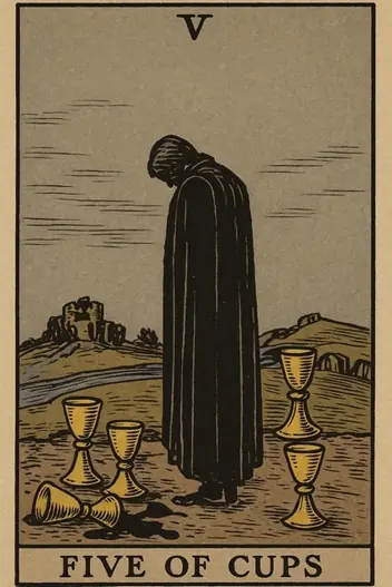 Five of Cups