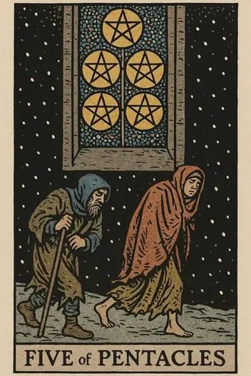 Five of Pentacles