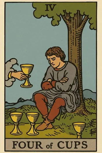 Four of Cups