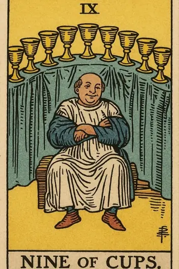 Nine of Cups