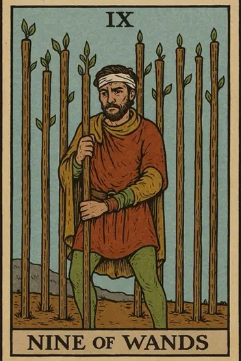 Nine of Wands