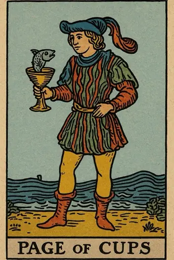 Page of Cups