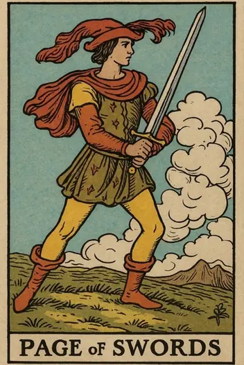 Page of Swords