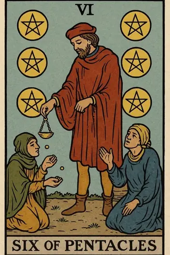 Six of Pentacles