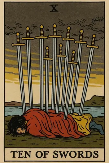 Ten of Swords