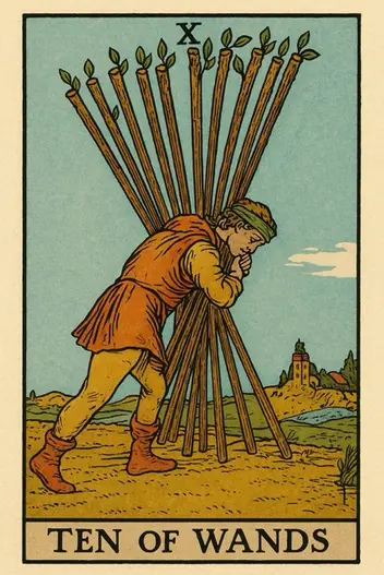 Ten of Wands