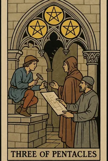 Three of Pentacles