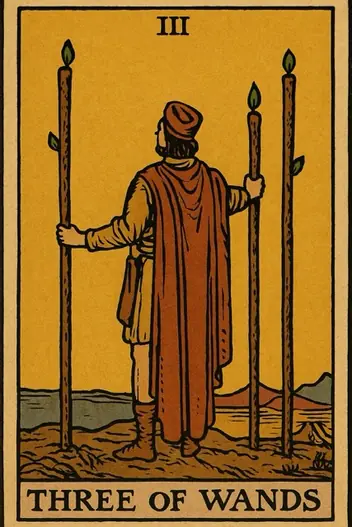 Three of Wands