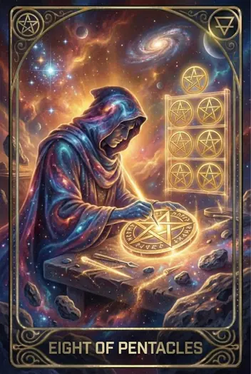 Eight of Pentacles