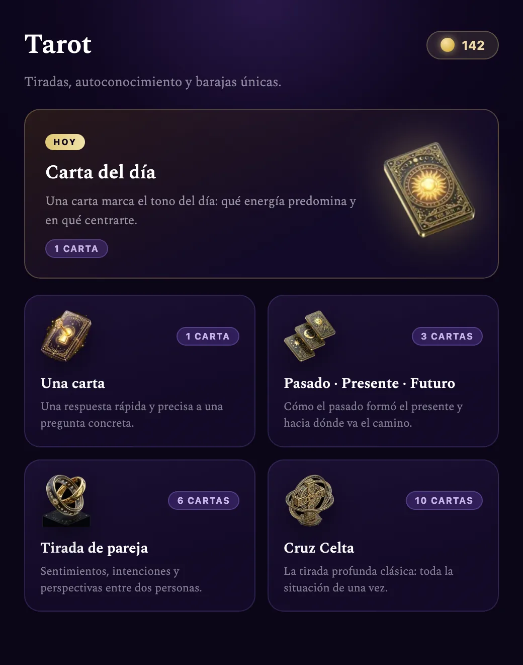 Una tirada para cada pregunta